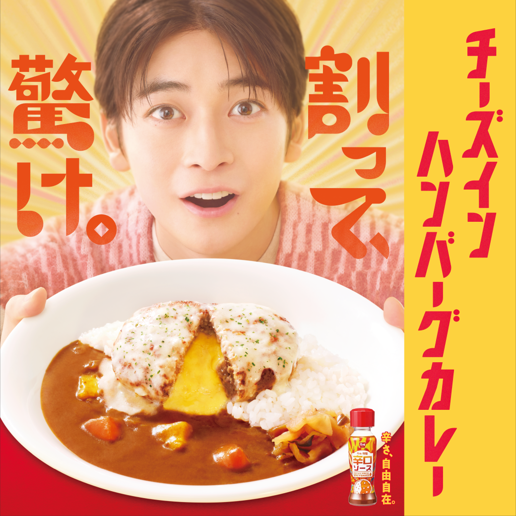 チーズインハンバーグカレーCM