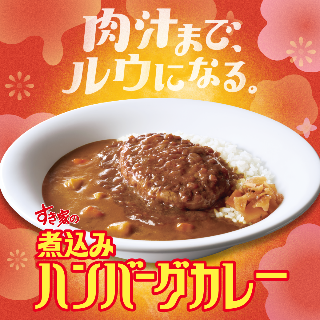 煮込みハンバーグカレー