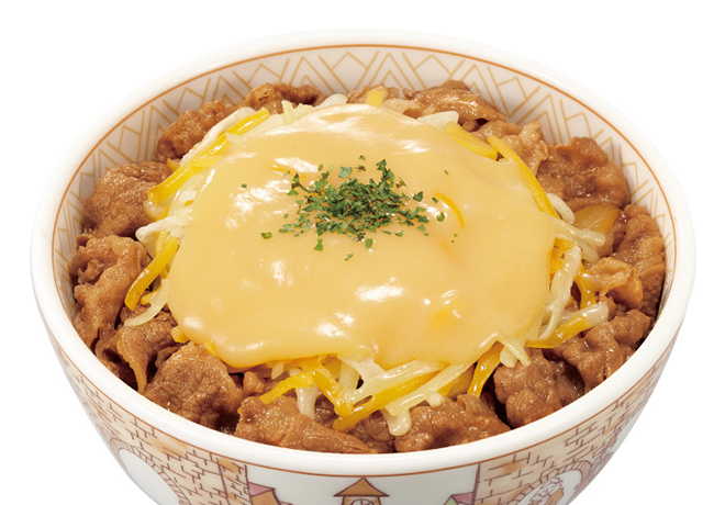 image of Gyudon with 3 Cheeses