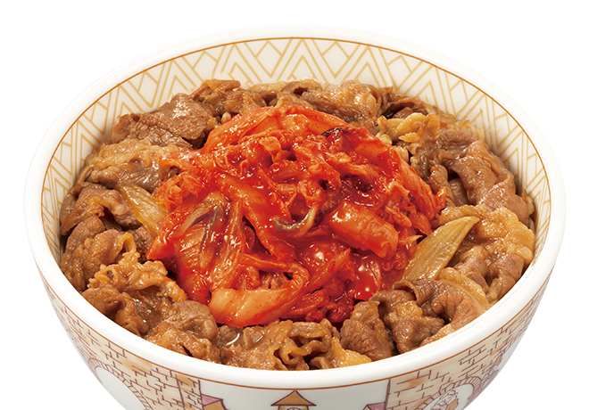 image of Gyudon w/ Kimchi（Korean Chili Pickle）