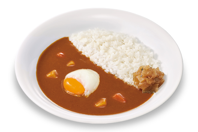 Pork Curry Rice w/ Soft-Boiled Egg