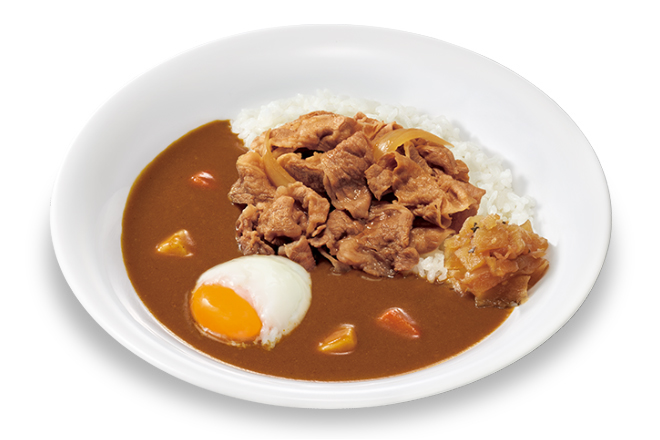 Pork Curry Rice w/ Soft-boiled Egg