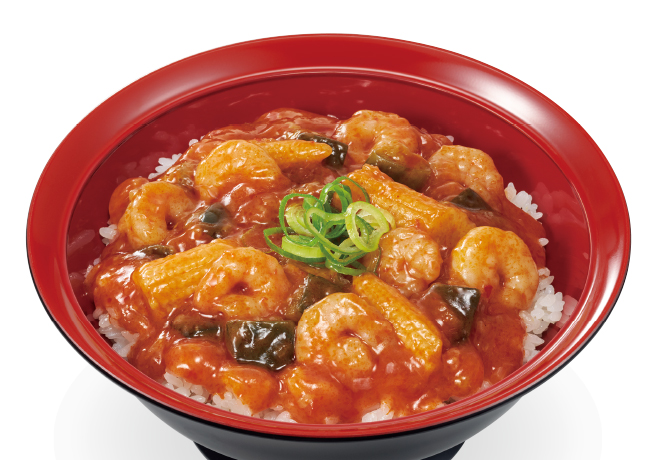 Chili Shrimp Rice Bowl