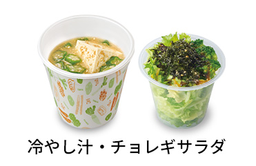 冷やし汁チョレギサラダセット