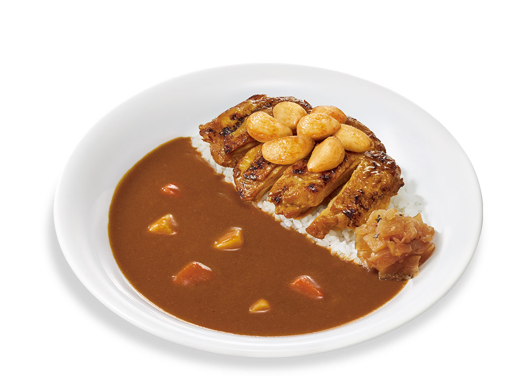 にんにくやわらかチキンカレー