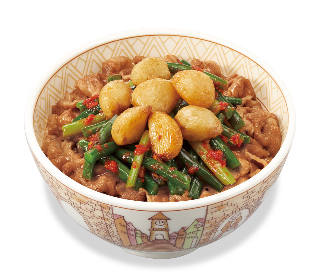 ダブルニンニク牛丼