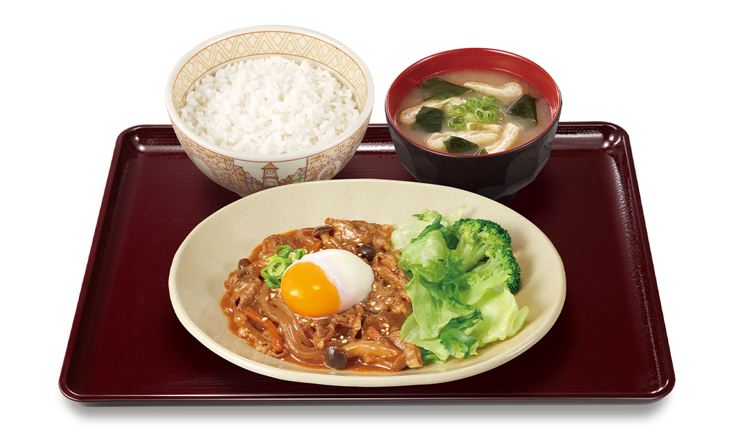 おんたまプルコギ牛カルビ焼肉定食