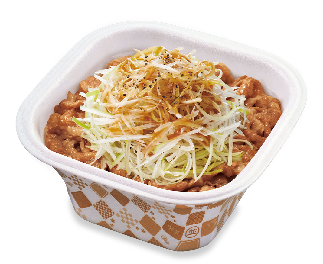 白髪ねぎ牛丼