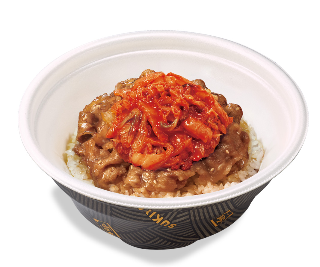 キムチ牛カルビ焼肉丼